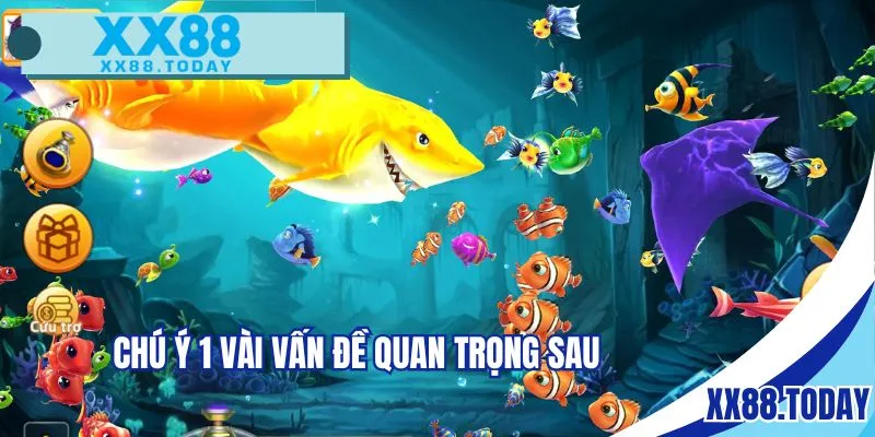 Chú ý 1 vài vấn đề quan trọng sau